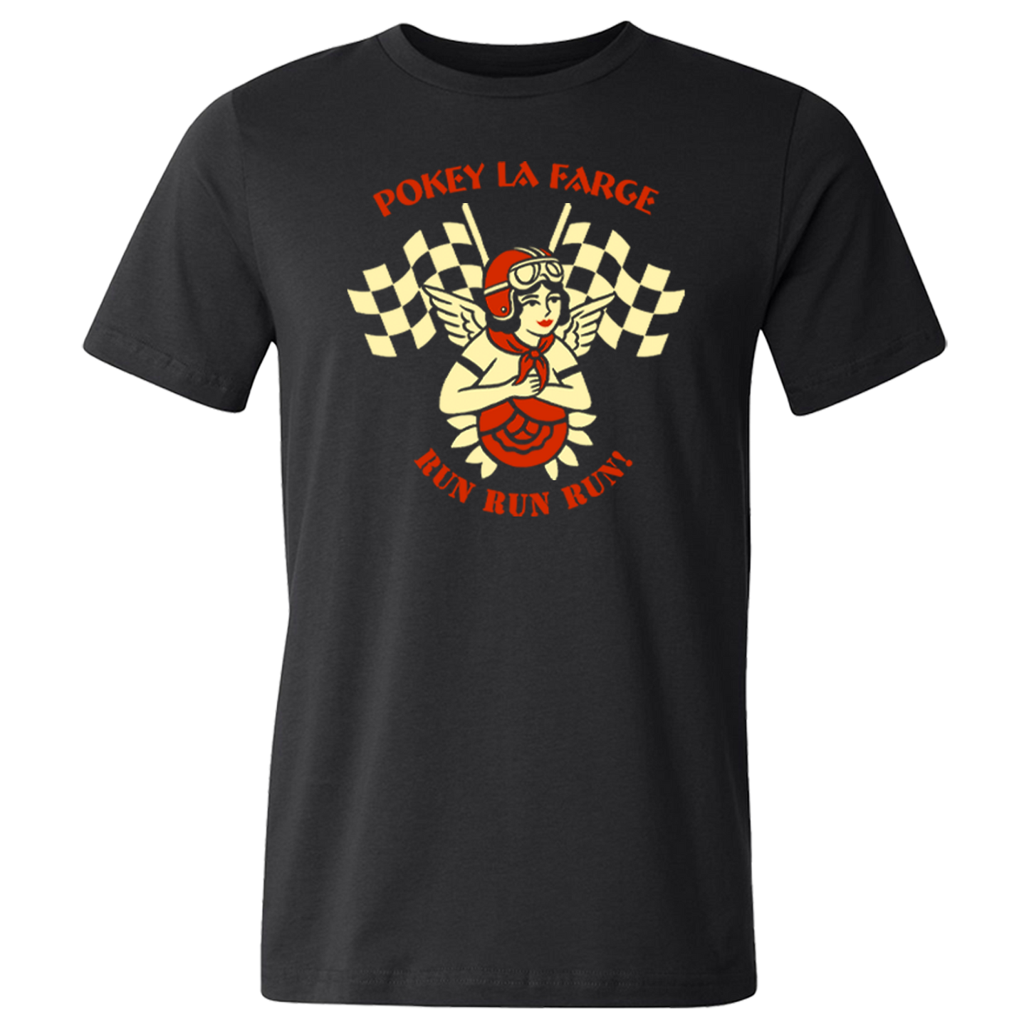 Pokey LaFarge unisex racer tee