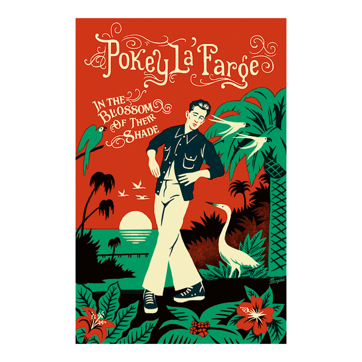 Pokey LaFarge "In the Blossom of Their Shade" Poster